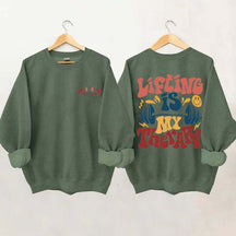 Lifting Is My Therapy Sweatshirt