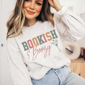 Bookish Martini Boozy Sweatshirt