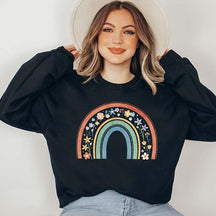 Rainbow Wildflowers  Best Gift Sweatshirt