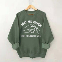 Aunt Nephew Fist Bump Sweatshirt