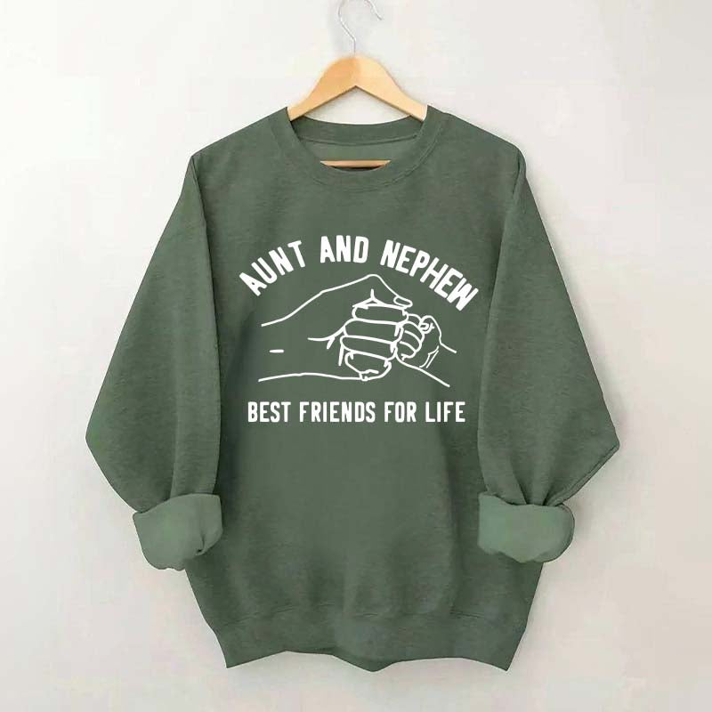 Aunt Nephew Fist Bump Sweatshirt