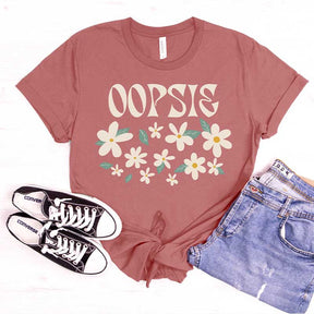 Trendy Retro Oopsie Daisy T-Shirt