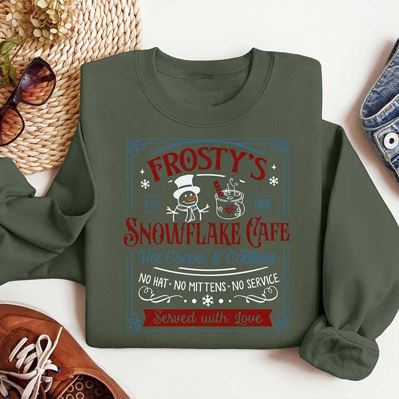 Frosty's Snowflake Cafe Sweatshirts