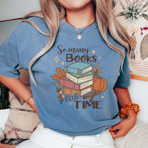 Book Reader Fall Booktrovert T-Shirt