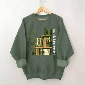 Trendy Booktrovert Cool Readers Sweatshirt