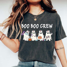 Nurse Halloween Boo boo Crew T-Shirt