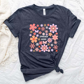 Spread Love Floral Wildflower T-Shirt