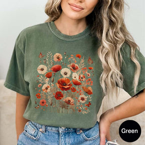 Wild Flower Person Gift T-Shirt