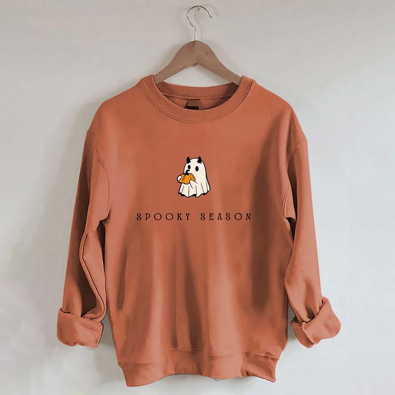 Spooky Season Cute Ghost Sweatshirt