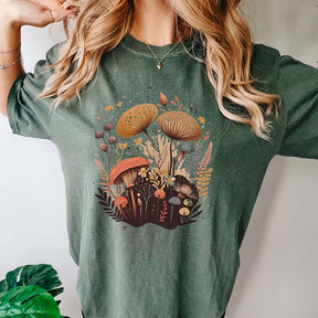 Retro Boho Mushroom T-shirt