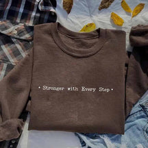 Stronger With Every Step Sweatshirt