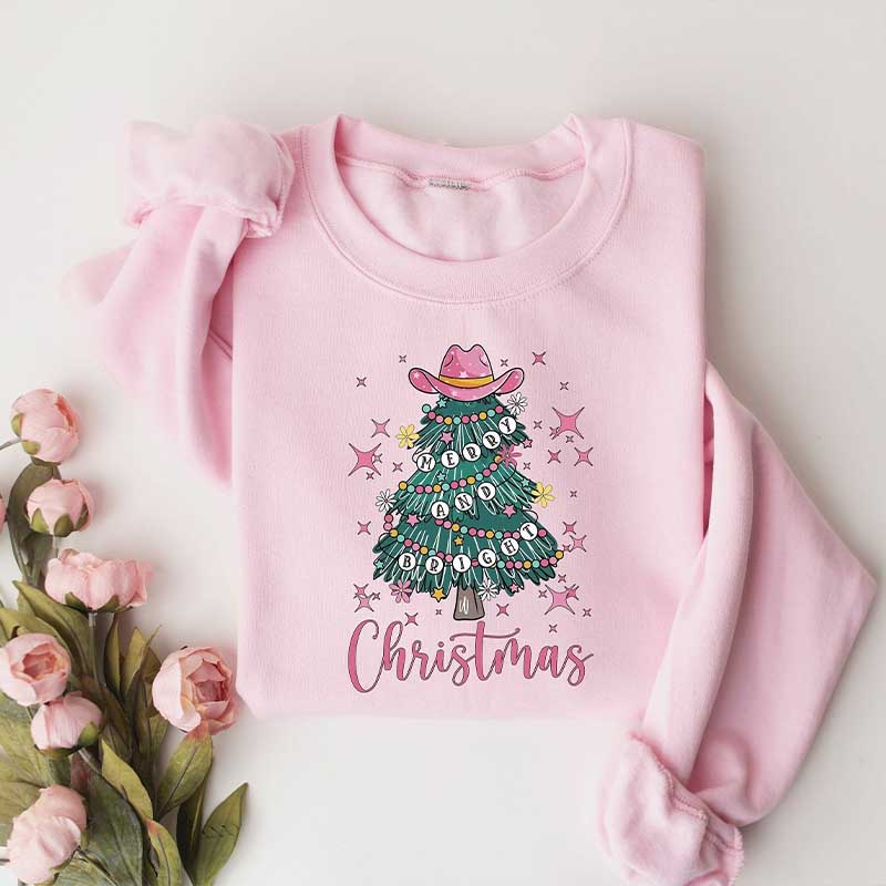 Cowgirl Christmas Sweatshirt