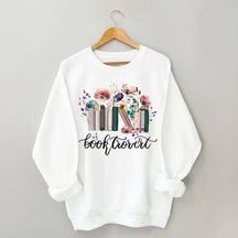 Booktrovert Book Wildflowers Sweatshirt