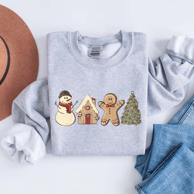 Cute Gingerbread Cookies Sweatshirt