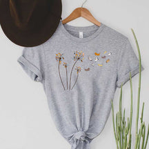 Cats Flower Fly Dandelion T-Shirt