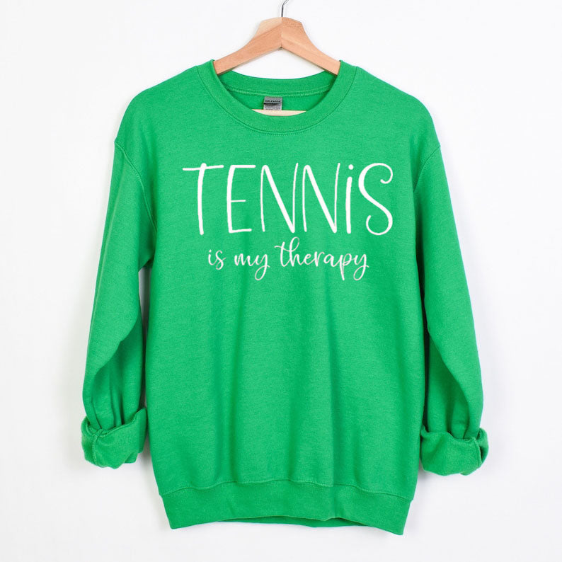 Tennis Is My Therapy Sweatshirt