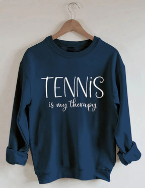 Tennis Is My Therapy Sweatshirt