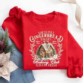 Gingerbread Christmas Houses Sweatshirt