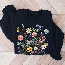 Pressed Flower Botanical Lover Sweatshirt