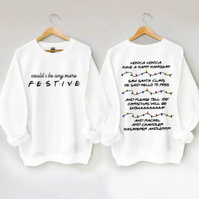 Friends Inspired Holiday Christmas Sweatshirt