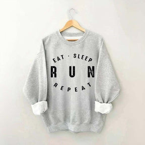 Eat Sleep Run Runner Sweatshirt