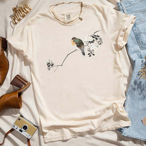 Botanical Bird Lover T-Shirt