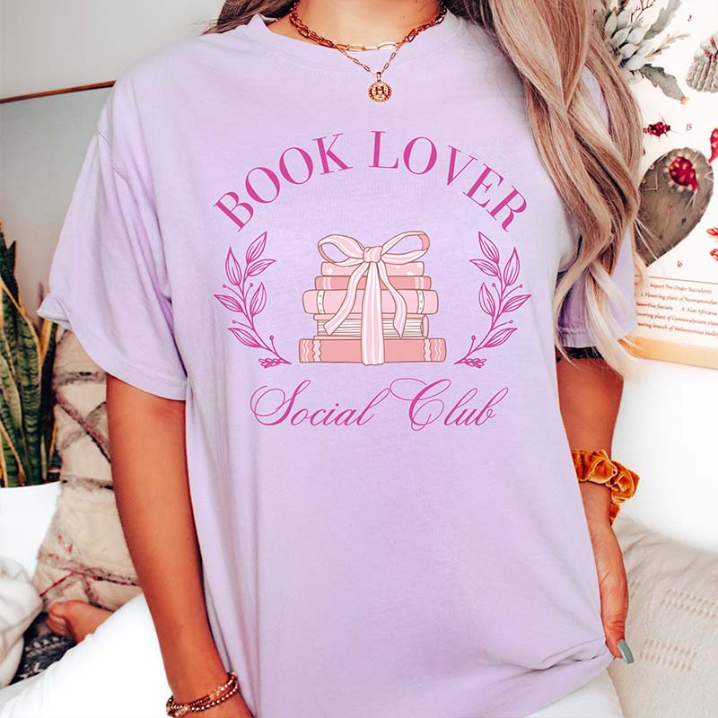 Coquette Book Club Social Bookish T-Shirt