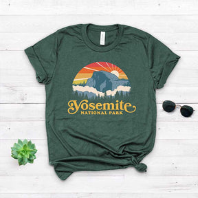 Yosemite Mountain Hiking T-Shirt