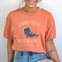 Farmers Market Blueberry T-Shirt