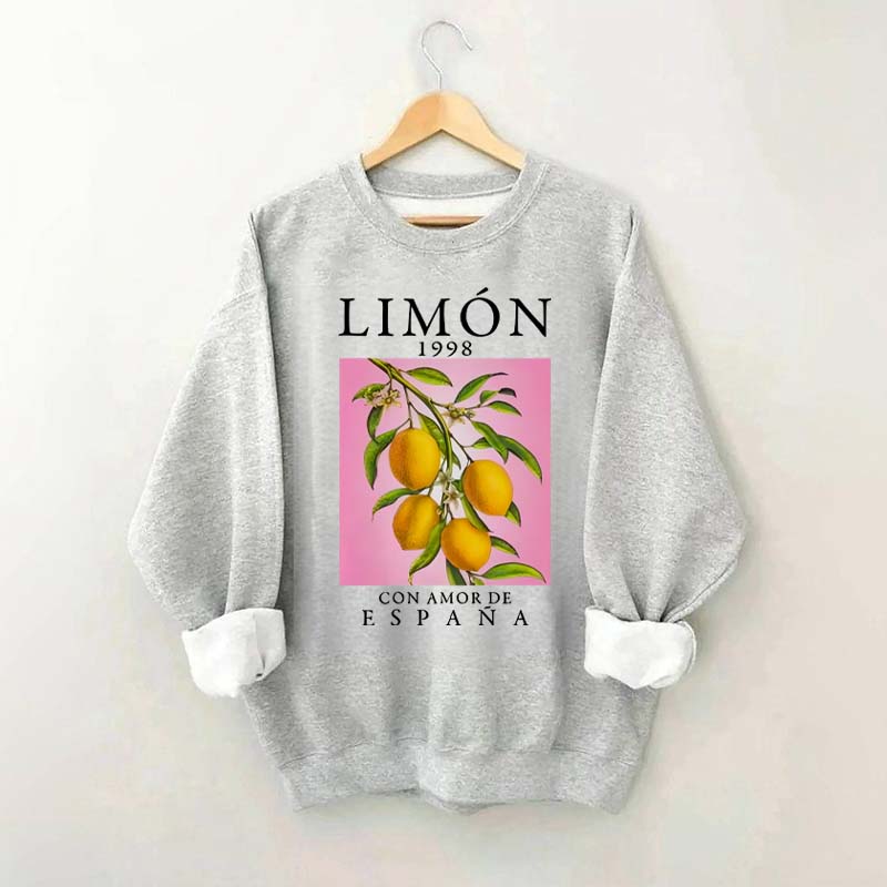 Limon Con Amor De Espana Sweatshirt