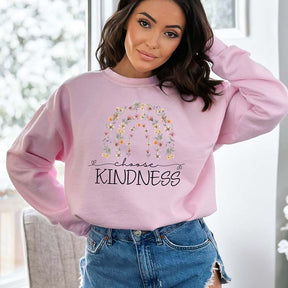 Choose Kindness Good Vibes Sweatshirt