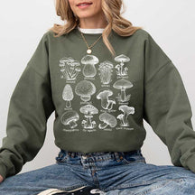 Vintage Mushroom Nature Lover Sweatshirt