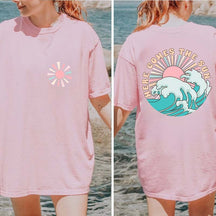 Here Comes The Sum Beach T-Shirt