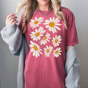 Retro Unique Modern Flower T-Shirt