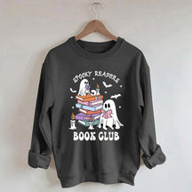 Ghost Halloween Spooky Readers Sweatshirt