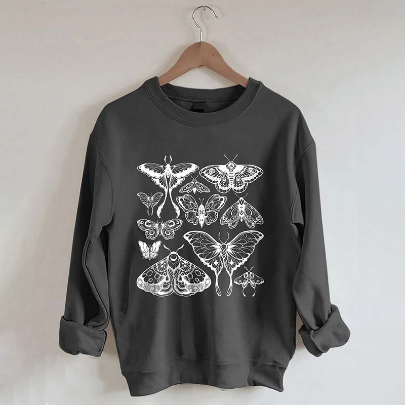 Vintage Butterfly And Moth Sweatshirt