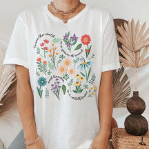 To See The World Vintage Flower T-Shirt