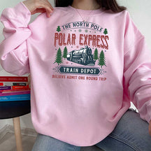 Polar Express Family Vacation Christmas Sweatshirt