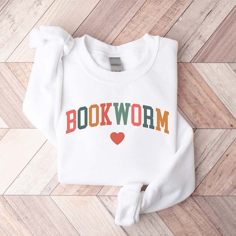 Bookworm Teacher Books Lover Sweatshirt