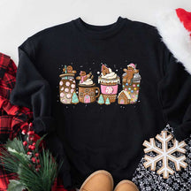 Gingerbread Christmas Coffee Sweatshirt