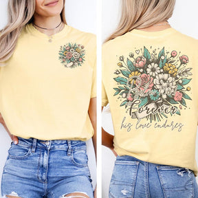 Boho Women Bible Verse  Floral T-Shirt