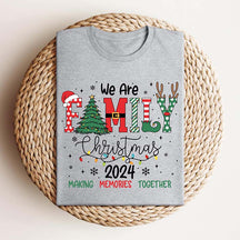 Christmas Crew We Are Family T-Shirt