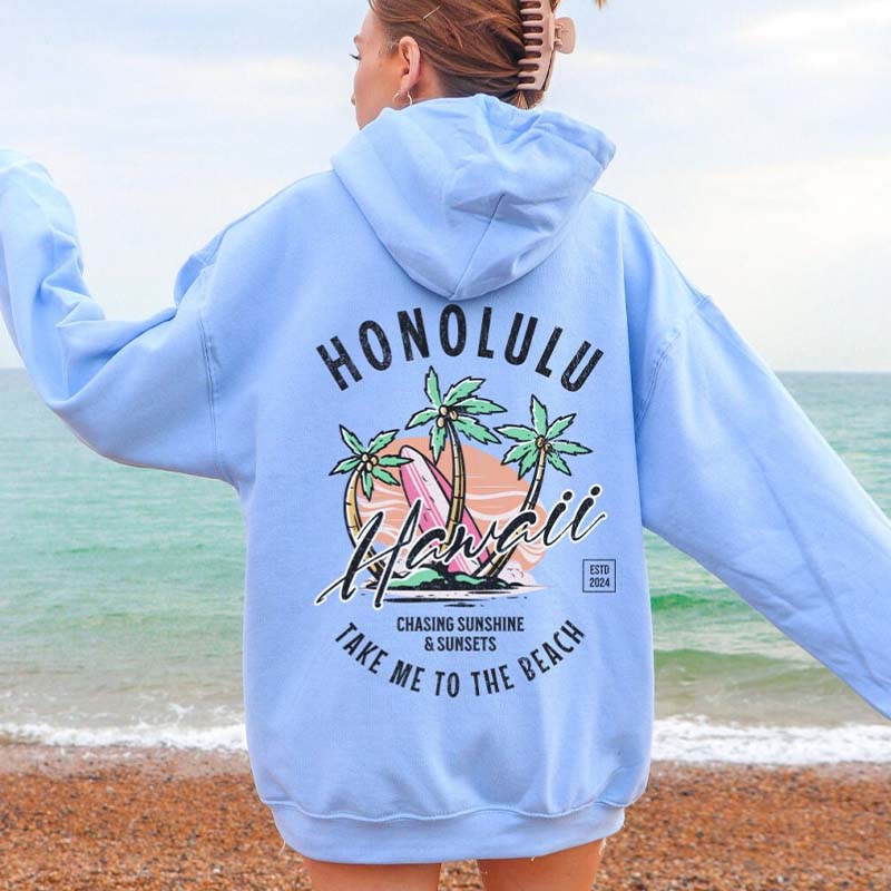 Honolulu Trendy Beach Hoodie