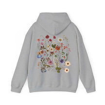 Pressed Flowers Idea Wildflower Garden Hoodie