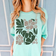 Flower Market Botanical Floral Nature Lover T-Shirt