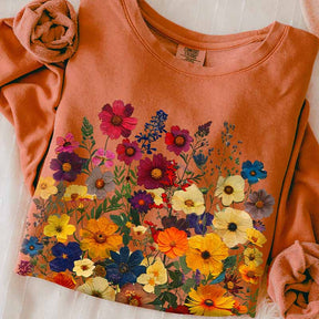 Comfort Colors Boho Garden Botanical Sweatshirt