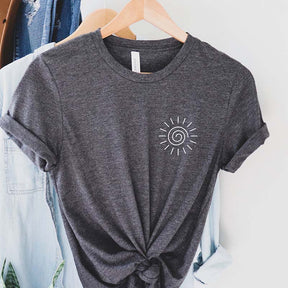 Minimal Sun Summer Vacation T-Shirt