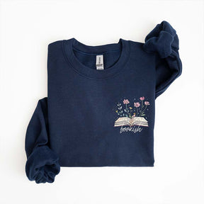 Bookish Floral Booktroverts Sweatshirt