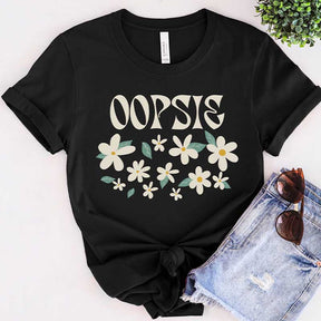 Trendy Retro Oopsie Daisy T-Shirt