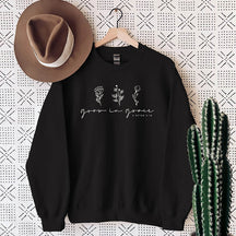 Grow In Grace Religious Sweatshirt